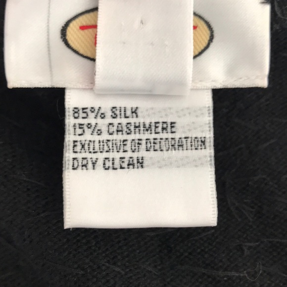 Talbots cashmere/silk blend sequined sweater - Picture 4 of 10